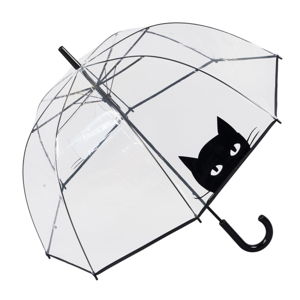 Transparentný dáždnik Ambiance Looking Cat, priemer 85 cm