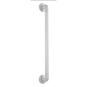 Biele bezpečnostné držadlo do sprchy pre seniorov Wenko Secura, dĺžka 64,5 cm
