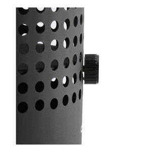 Čierna plynová lampa Cosi Drop, výška 37 cm