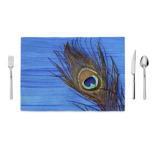 Prestieranie Home de Bleu Tropical Peacock, 35 x 49 cm
