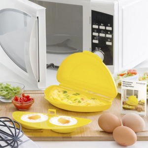 Súprava na prípravu omelety v mikrovlnke InnovaGoods