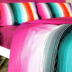 Obliečky s plachtou Rainbow, 160 × 220 cm