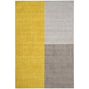 Žlto-sivý koberec Asiatic Carpets Blox, 200 x 300 cm