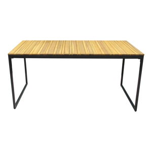 Záhradný jedálenský stôl s doskou z akáciového dreva Ezeis Brick
