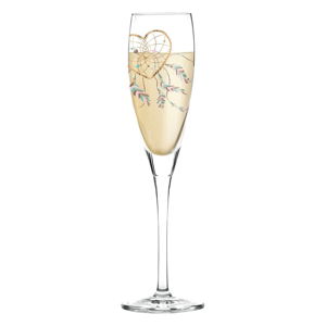 Pohár na šampanské z krištáľového skla Ritzenhoff Ramona Rosenkranz, 140 ml