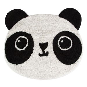 Bavlnený detský koberec Sass & Belle Kawaii Panda, 63 × 55 cm