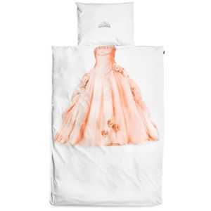 Bavlnené obliečky na jednolôžko Snurk Princess, 140 × 200 cm