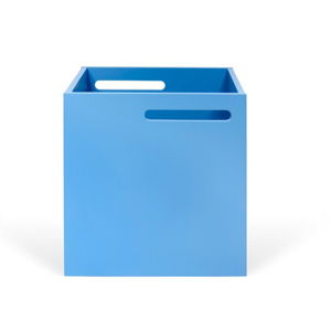 Modrý úložný box ku knižniciam TemaHome Berlin