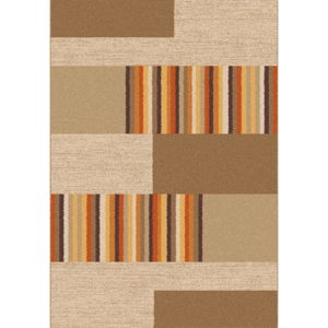 Hnedo-béžový koberec Universal Boras Beige, 57 × 110 cm