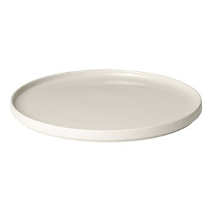 Biely keramický servírovací tanier Blomus Pilar