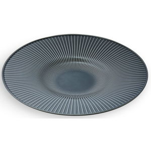Antracitový porcelánový tanier Kähler Design Hammershoi Dish, ⌀ 40 cm