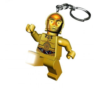 Svietiaca kľúčenka LEGO® Star Wars C3PO