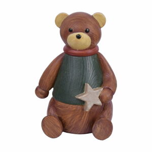 Vianočná dekorácia  Ego Dekor Teddy Bear, výška 12 cm