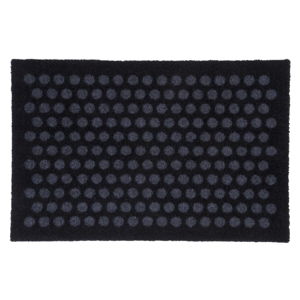 Čierno-sivá rohožka Tica copenhagen Dot, 40 × 60 cm