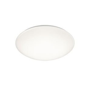Biele guľaté stropné LED svietidlo Trio Putz, priemer 40 cm