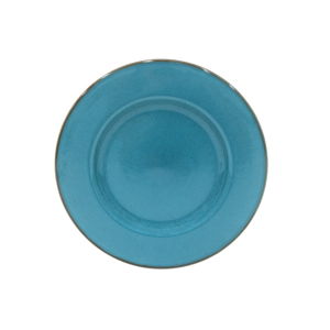 Modrý servírovací tanier z kameniny Casafina Sardegna, ⌀ 34 cm