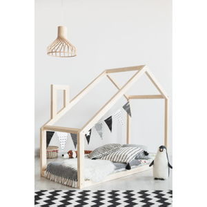 Domčeková posteľ z borovicového dreva Adeko Mila DM, 90 × 200 cm