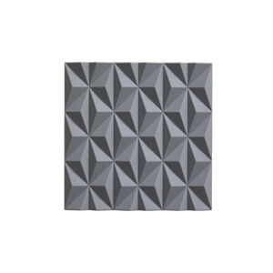 Sivá silikónová podložka pod horúce nádoby Zone Origami Beak