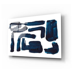 Sklenený obraz Insigne Abstract Lines, 110 x 70 cm