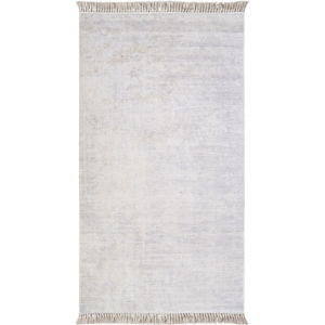 Sivý koberec Vitaus Hali Geometrik, 50 × 80 cm