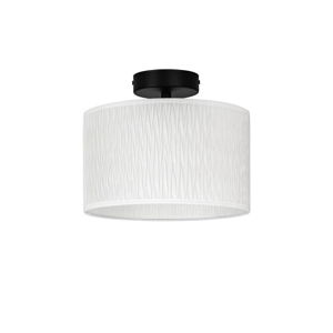 Biele stropné svietidlo Bulb Attack Once, ⌀ 25 cm
