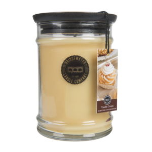 Sviečka s vôňou v sklenenej dóze Bridgewater candle Company Vanilla Cream, doba horenia 140-160 hodín
