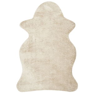 Biela umelá kožušina Tegan, 91 x 152 cm