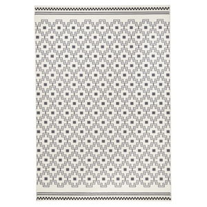 Čierno-biely koberec Zala Living Cubic, 200 × 290 cm
