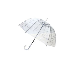 Transparentný tyčový dáždnik Ambiance Birdcage Dots, ⌀ 85 cm
