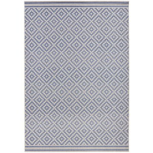 Modrý koberec Bougari vhodný aj do exteriéru Raute, 160 × 230 cm