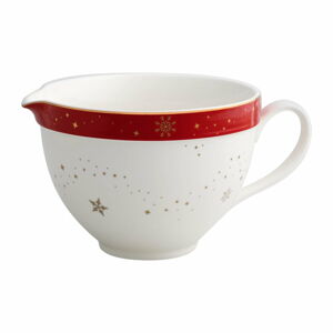 Porcelánová šálka na čaj s vianočným motívom Brandani Alleluia New Bone China, ⌀ 19 cm