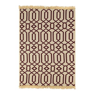Červeno-béžový koberec Ya Rugs Kenar, 120 x 180 cm