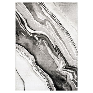 Sivo-čierny koberec Webtappeti Manhattan Empire, 200 x 290 cm