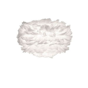 Biele tienidlo z husieho peria UMAGE EOS, Ø 22 cm