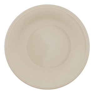 Bielo-béžový porcelánový tanier na šalát Like by Villeroy & Boch, 21,5 cm