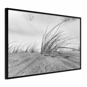 Plagát v ráme Artgeist Seaside Dunes, 90 x 60 cm
