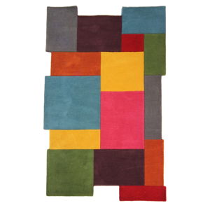 Vlnený koberec Flair Rugs Illusion Collage, 150 x 240 cm