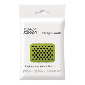 Sada 2 náhradných uhlíkových filtrov Joseph Joseph IntelligentWaste Odour Filters