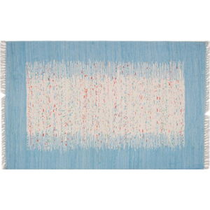 Koberec Contour Blue, 80 × 150 cm