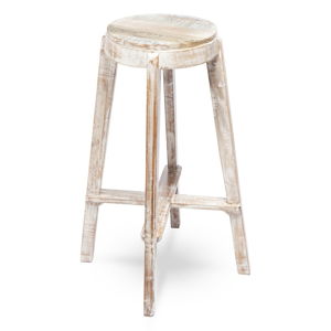 Drevená ručne maľovaná stolička RGE Barry, výška 77 cm