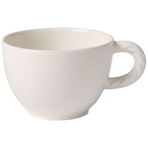 Biely porcelánový hrnček na kávu Villeroy & Boch Montauk, 0,35 l