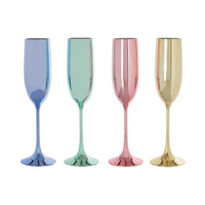 Súprava 4 pohárov na šampanské Premier Housewares Mimo, 180 ml