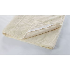 Vlnená béžová deka Royal Dream Cassie Beige, 220 × 200 cm