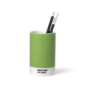 Zelený keramický stojan na ceruzky Pantone