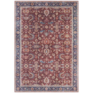 Vínovočervený koberec Nouristan Vivana, 80 x 150 cm
