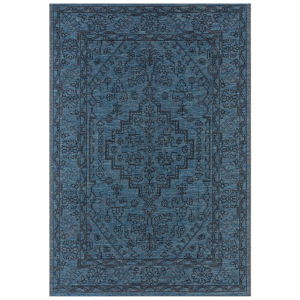 Tmavomodrý vonkajší koberec Bougari Tyros, 70 x 140 cm