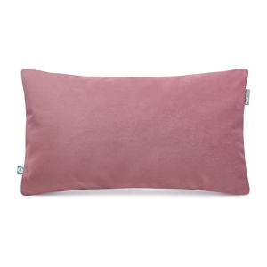 Ružová obliečka na vankúš so zamatovým povrchom Mumla Velvet, 30 x 50 cm