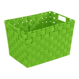 Zelený košík Wenko Adria, 25,5 × 35 cm