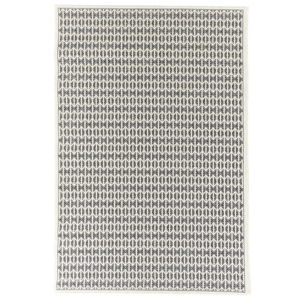 Čierny vonkajší koberec Floorita Stuoia, 194 × 290 cm