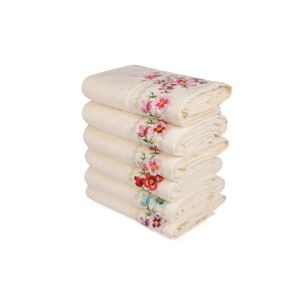 Sada 6 uterákov z čistej bavlny Promises, 50 x 90 cm